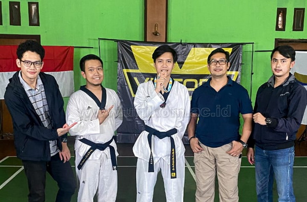 Mahasiswa Unikom Meraih Juara Tiga Pada Kejurnas Virtual Taekwondo UTI Pro Cup 2021